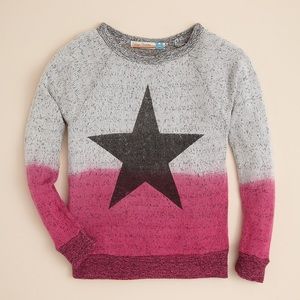 👠 Vintage Havana Girls' Dip Dye Star Sweater - XL